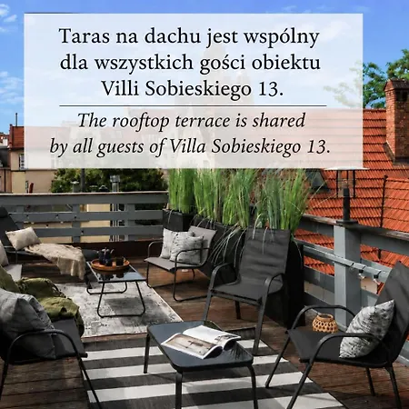 Apartament Sobieskiego 13 - Family House With Sky Terrace By Lion Sopot